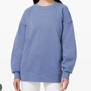 Perfectly oversized crew- waterdrop